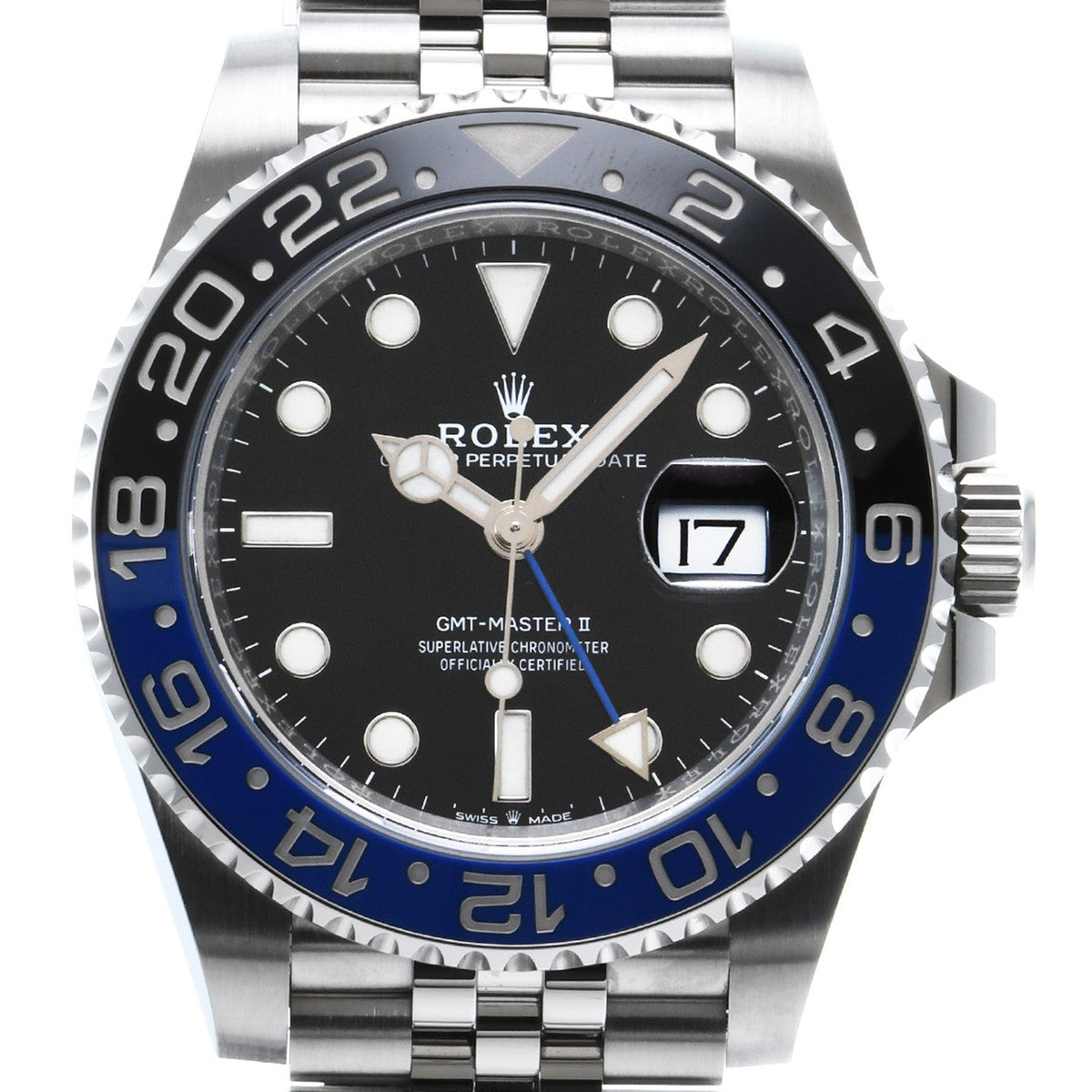 GMT Master II 126710BLNR Random Serial Black ROLEX Men's [Pre-Owned].