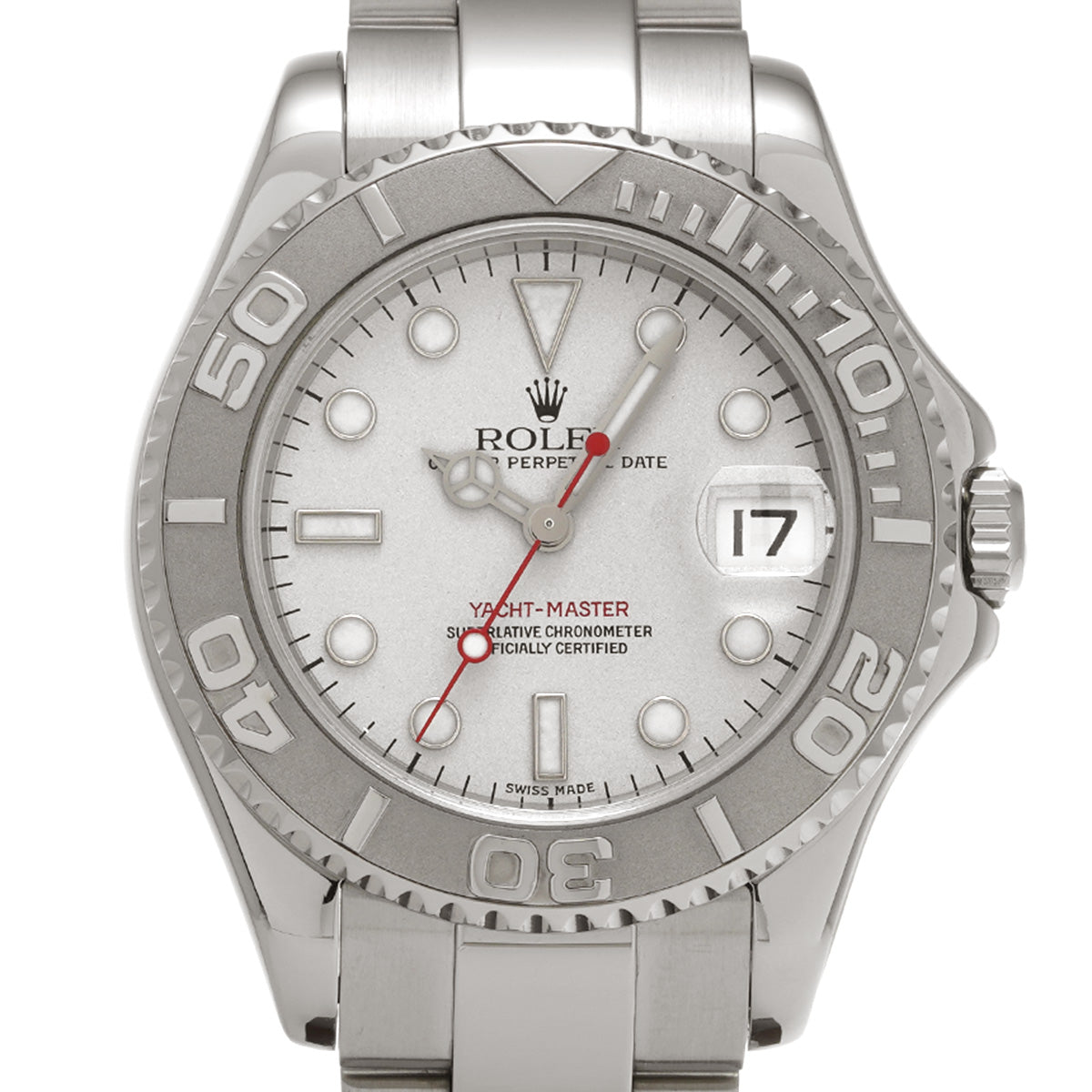 Yacht-Master Boys 168622 P (manufactured circa 2000) Gray ROLEX Unisex [Pre-Owned].
