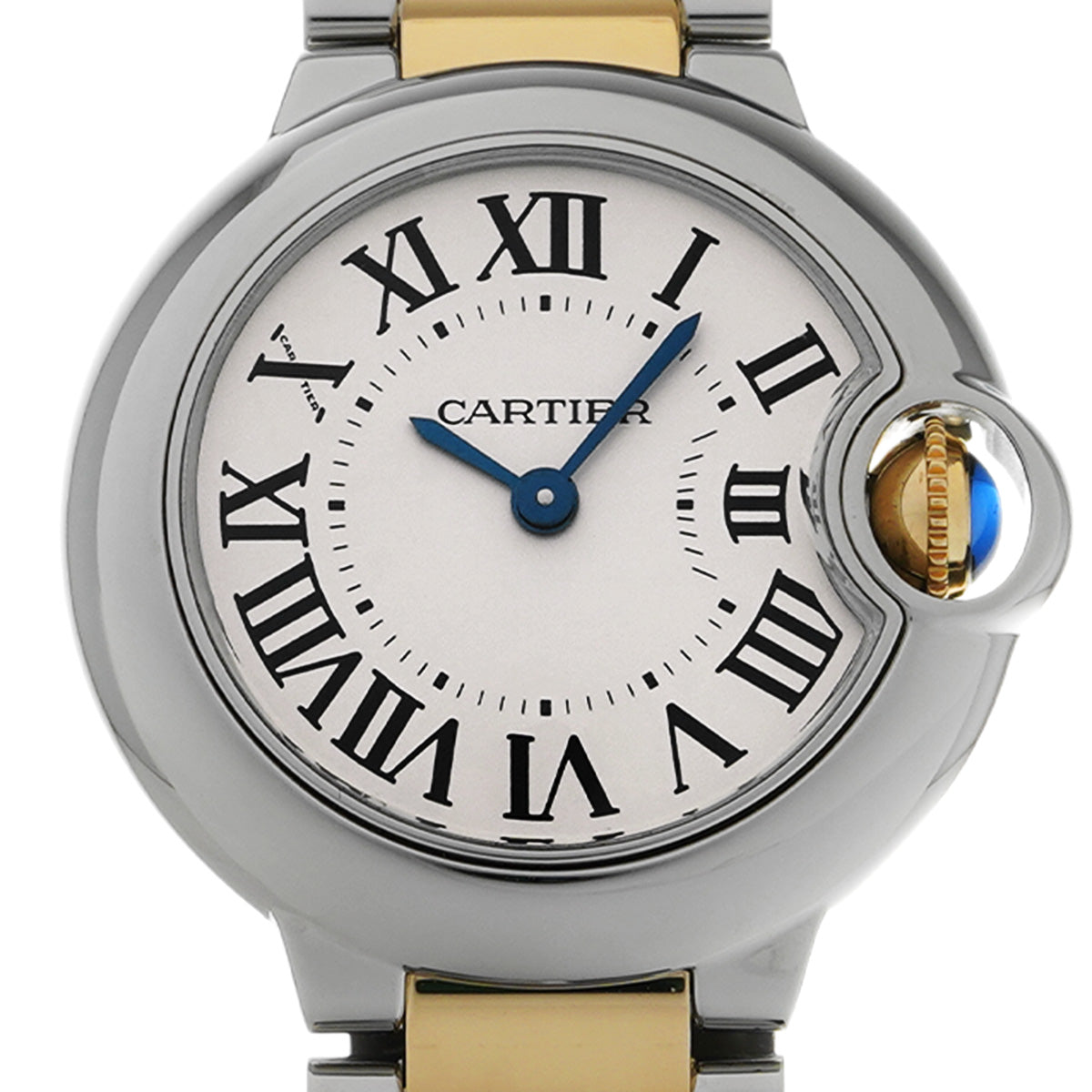 Ballon Bleu de Cartier 28mm W69007Z3 Silver CARTIER Ladies [Pre-owned].