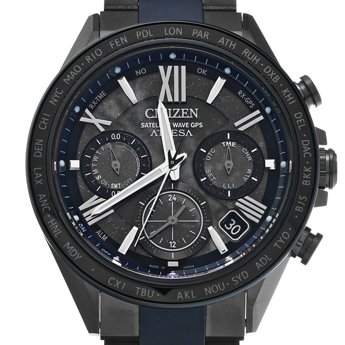 ATESSA 35th Anniversary Limited Edition CC4066-69E Black CITIZEN Men's [Pre-owned].