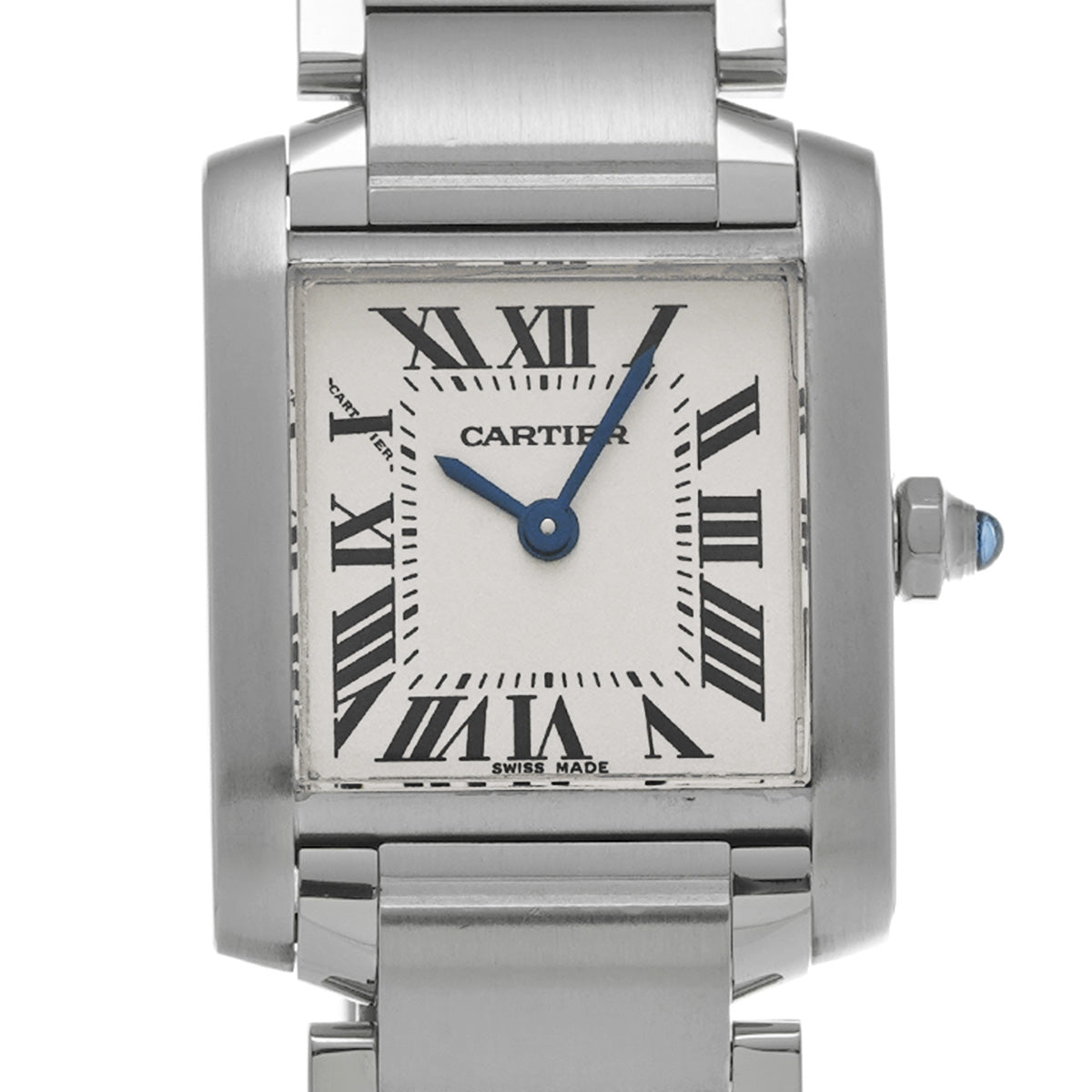 Tank Francaise SM W51008Q3 Silver CARTIER Ladies [Pre-owned]