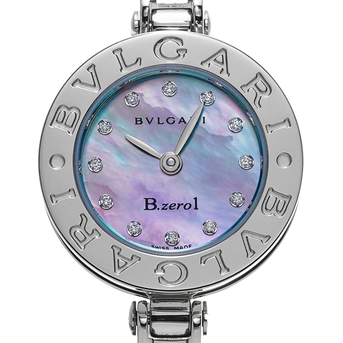 BZ22S Blue MOP/Diamond BVLGARI Ladies [Pre-Owned].