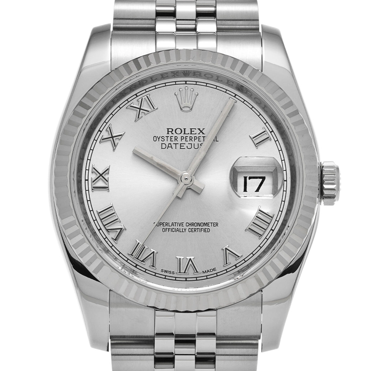 DATE JUST 116234 Random Serial Silver ROLEX Men's [Pre-owned].