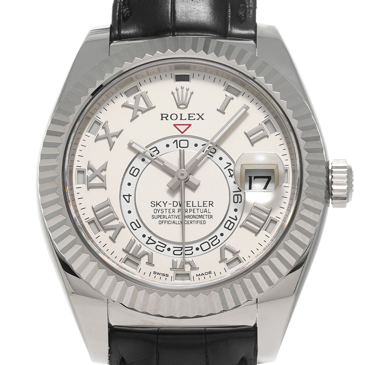 Sky-Dweller 326139 Random Serial Ivory ROLEX Men's [Pre-Owned].