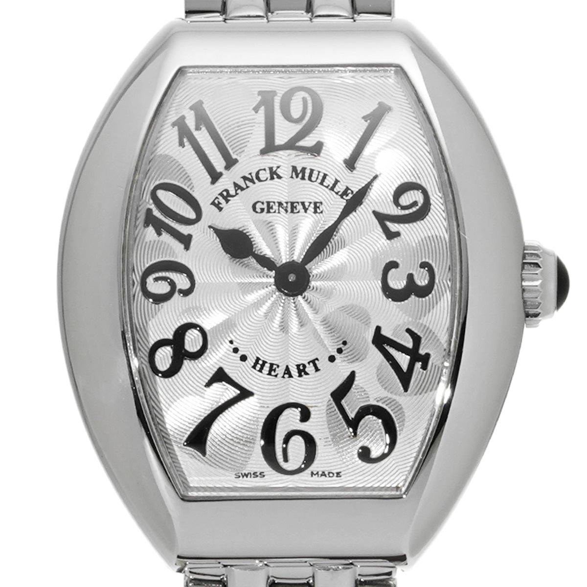 5002SQZ AC Heart to Heart Silver FRANCK MULLER Ladies [Pre-owned].