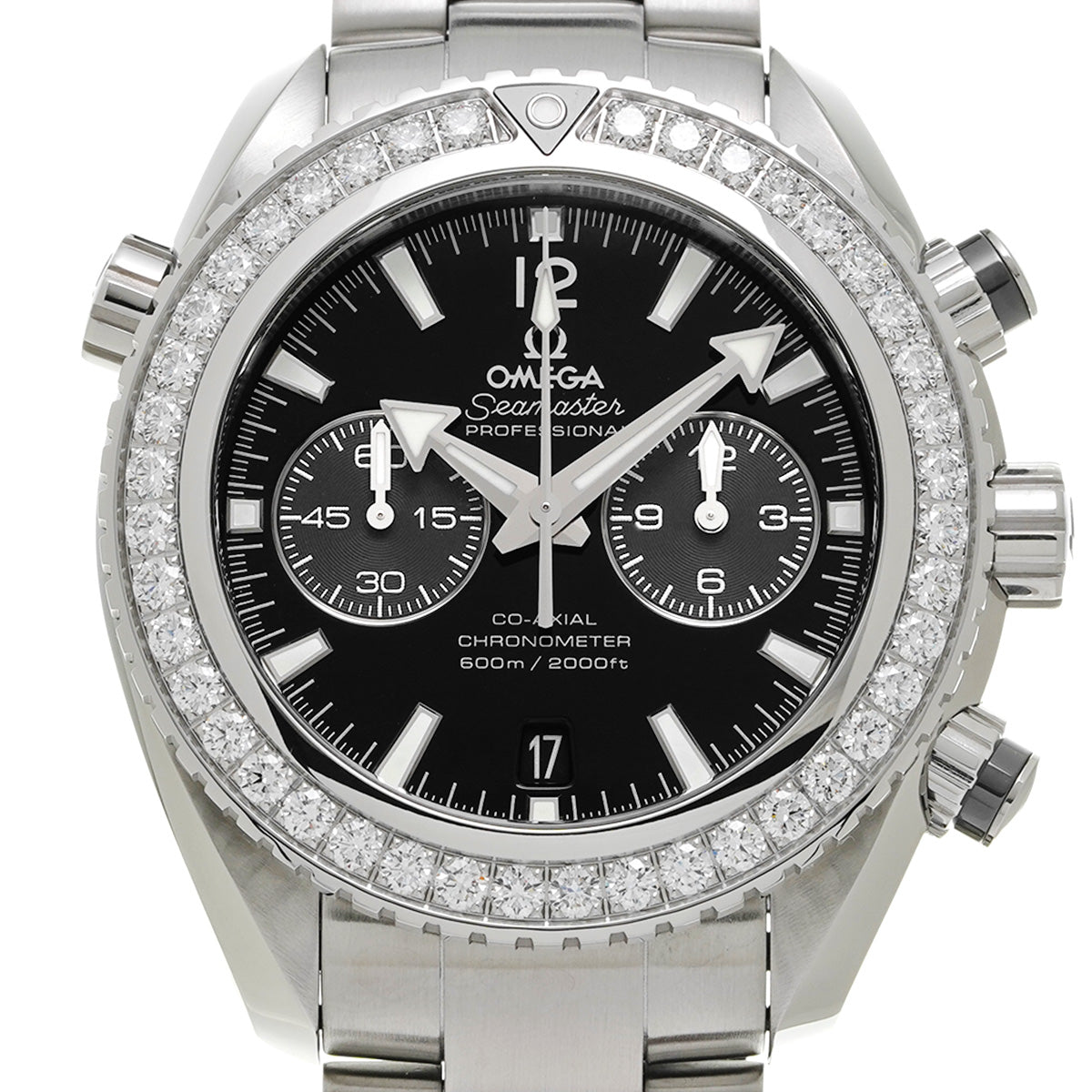 Seamaster Planet Ocean 232.15.46.51.01.001 Black OMEGA Ladies [Pre-owned]