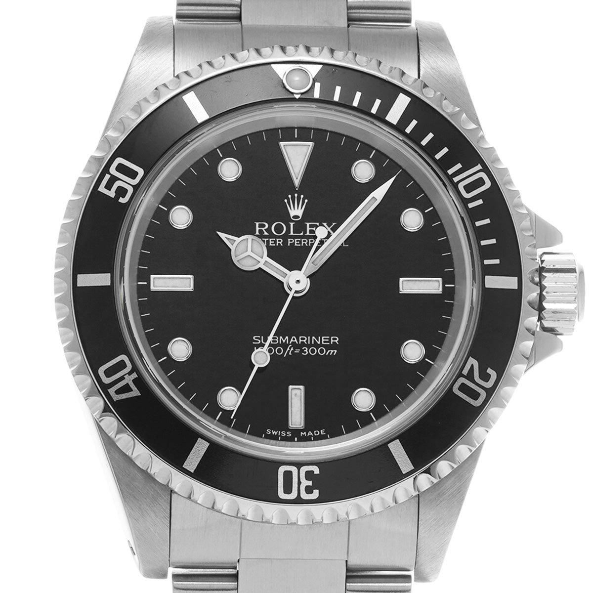 Submariner 14060M K (manufactured circa 2001) Black ROLEX Men's [Pre-Owned].