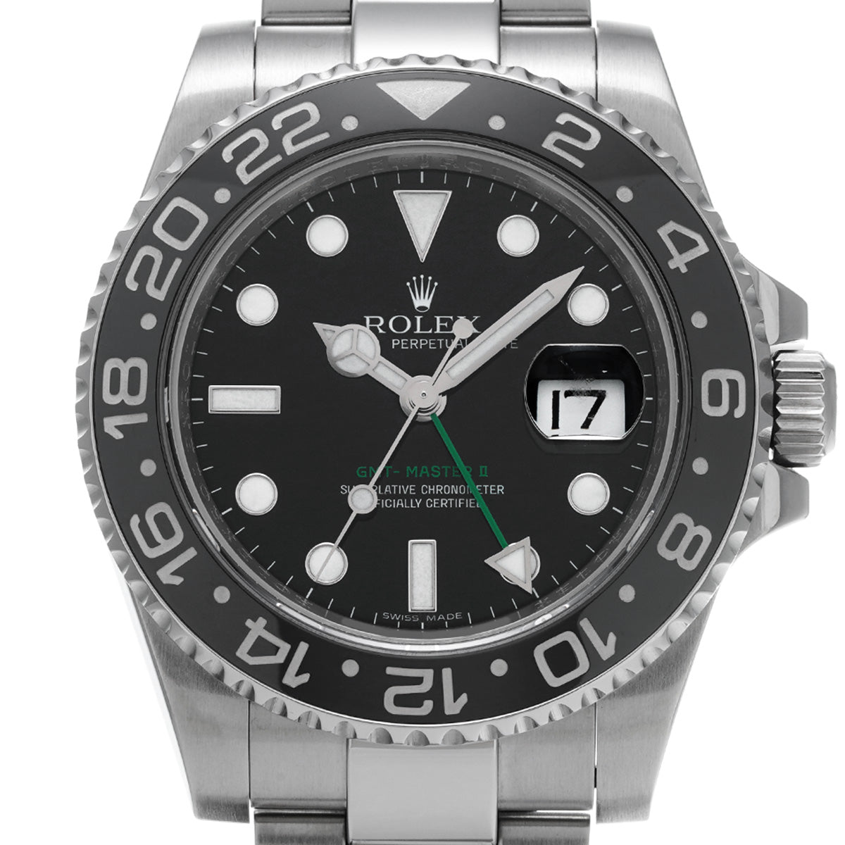 GMT Master II 116710LN V (manufactured around 2009) Black ROLEX Men's [Pre-Owned].