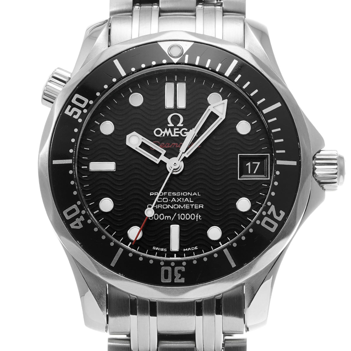 Seamaster Diver 300 Co-Axial 212.30.36.20.01.001 Black OMEGA Unisex [Pre-Owned].