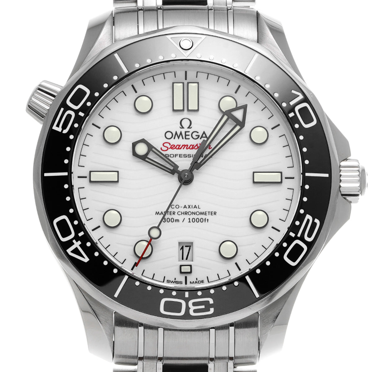 Seamaster Diver 300 Co-Axial Master Chronometer 210.30.42.20.04.001 White OMEGA Mens [Pre-Owned].