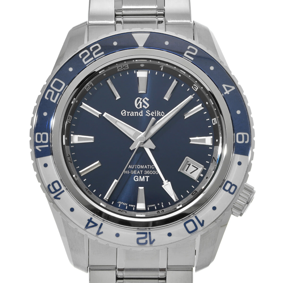 Sports Collection Mechanical High Beat 36000 GMT SBGJ237 Midnight Blue Grand Seiko Men's [Pre-Owned].