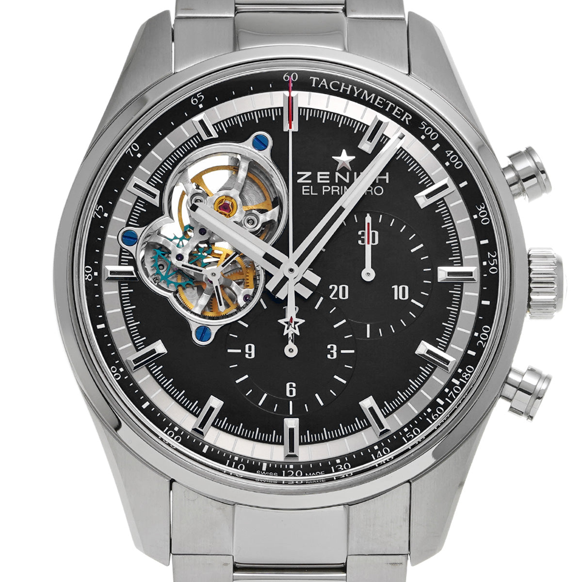Chronomaster El Primero Open 03.2040.4061/21.M2040 Black ZENITH Men's [Pre-Owned].