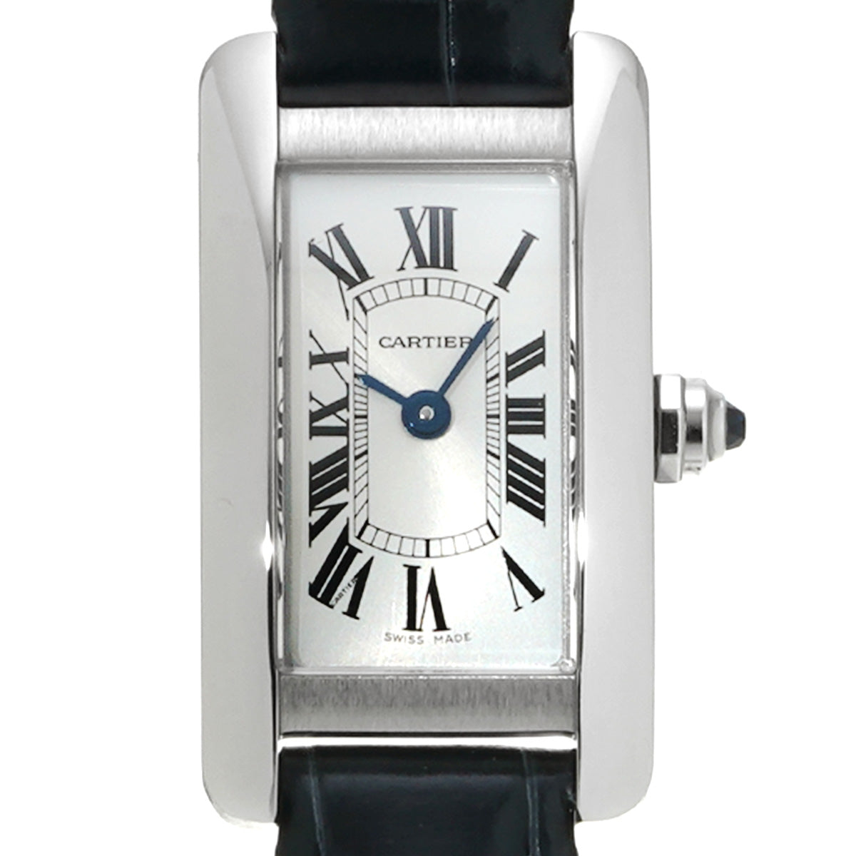 Tank American Mini WSTA0032 Silver CARTIER Ladies [Pre-owned]