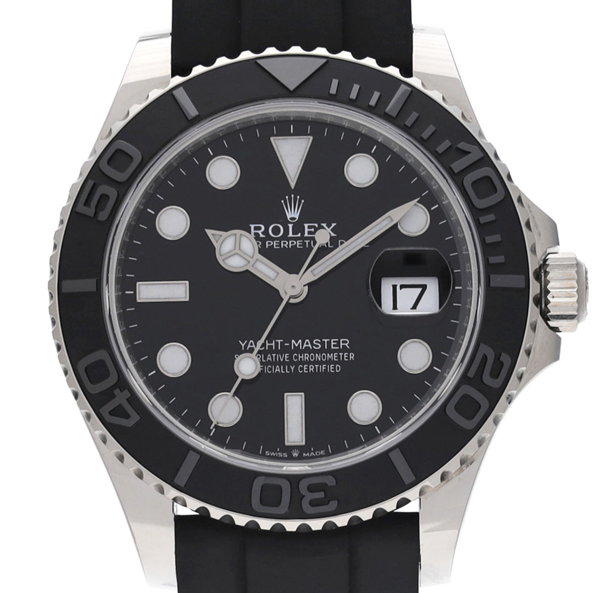 Yacht-Master 42 226659 Random Serial Black ROLEX Men's [Pre-Owned].