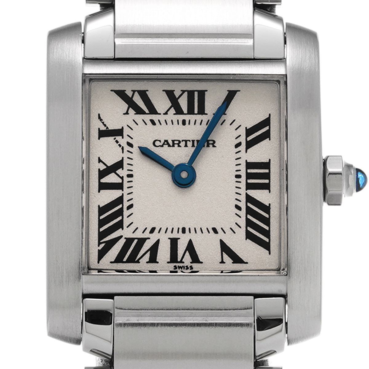 Tank Francaise SM W51008Q3 Silver CARTIER Ladies [Pre-owned]