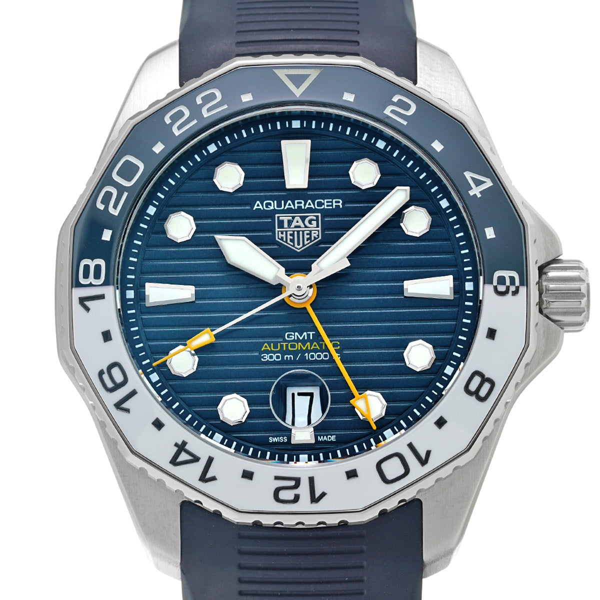 Aquaracer Professional 300 Calibre 7 GMT WBP2010.FT6198 Blue TAG HEUER Men's [Pre-Owned]