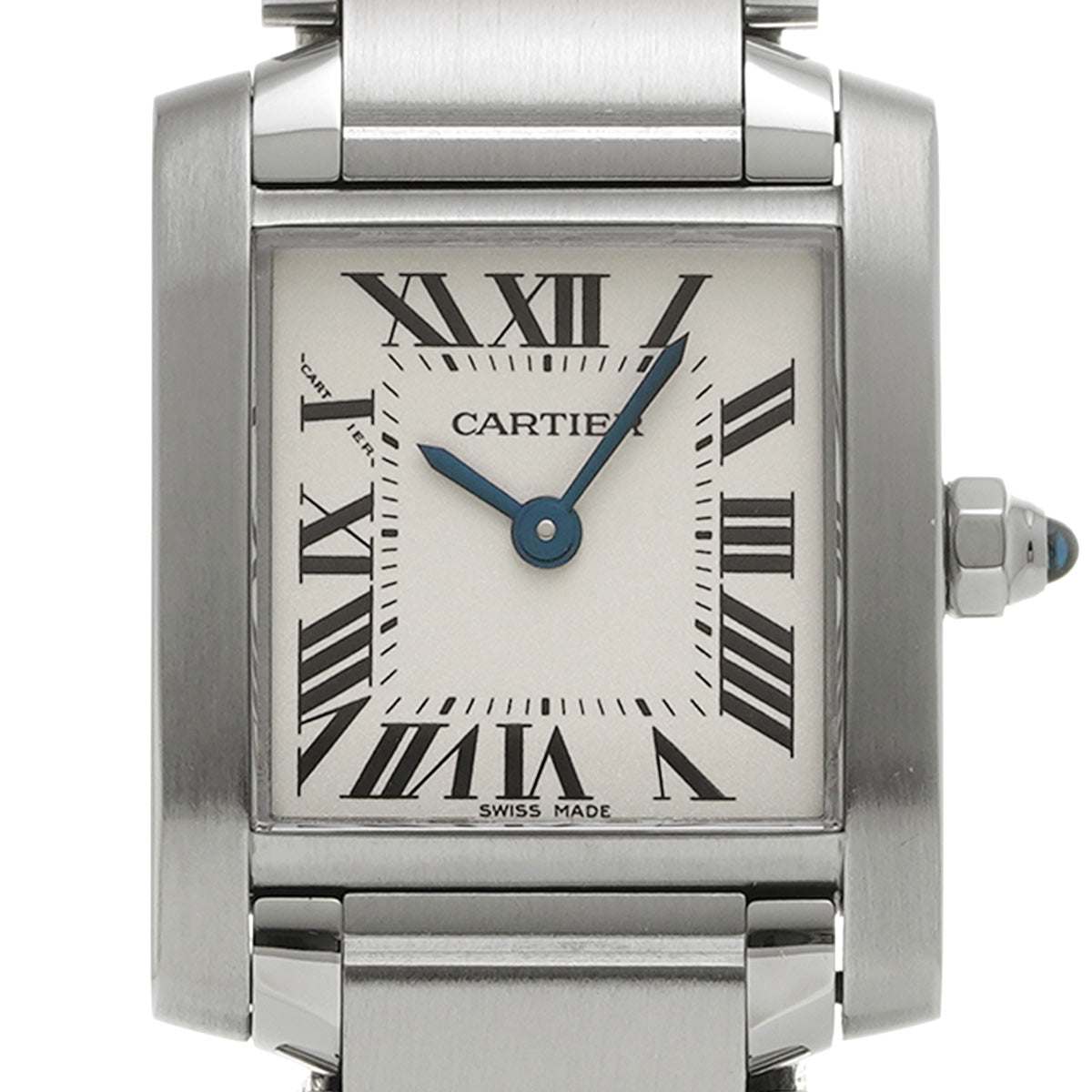 Tank Francaise SM W51008Q3 Silver CARTIER Ladies [Pre-owned]