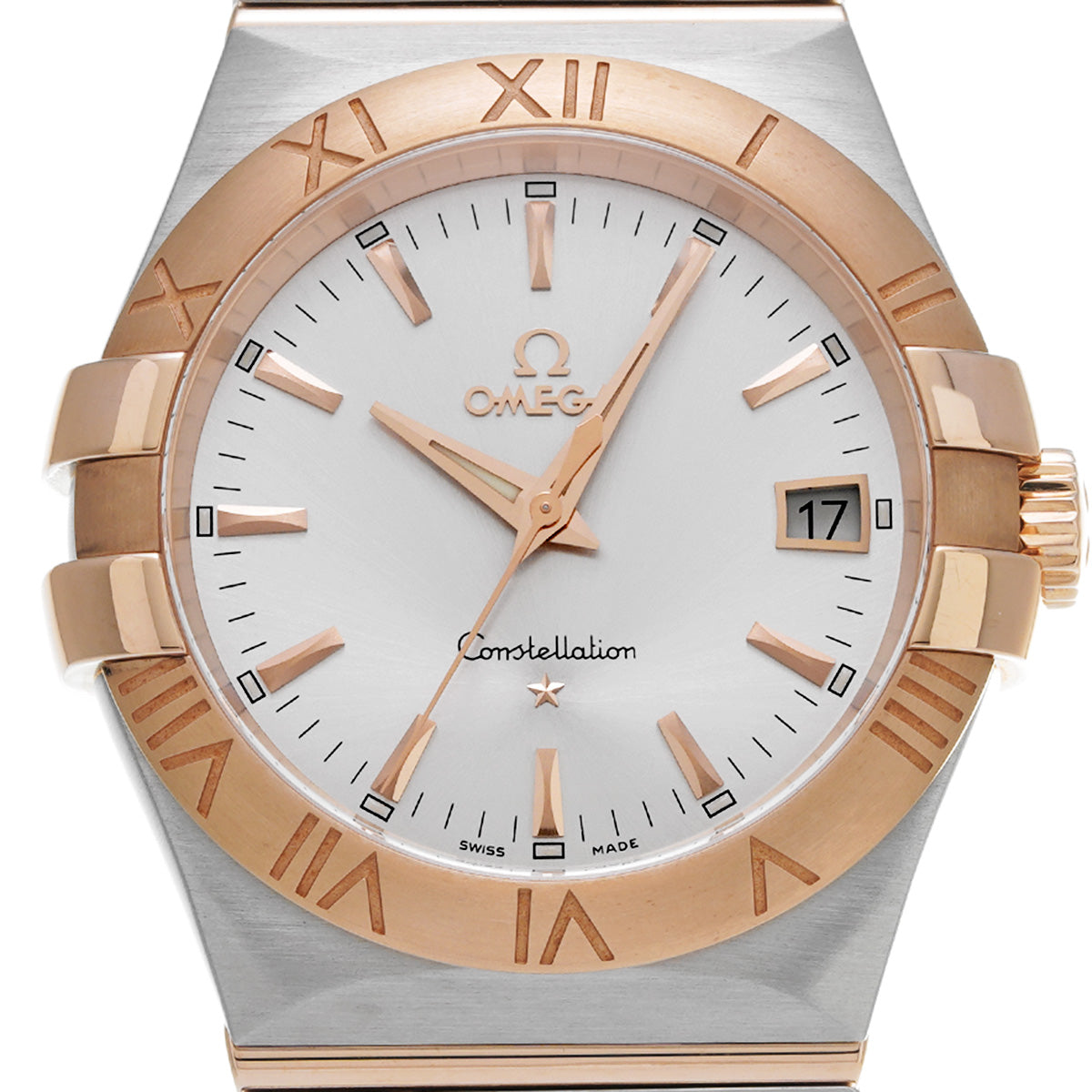 Constellation 123.20.35.60.02.001 Silver OMEGA Men's [Pre-owned].