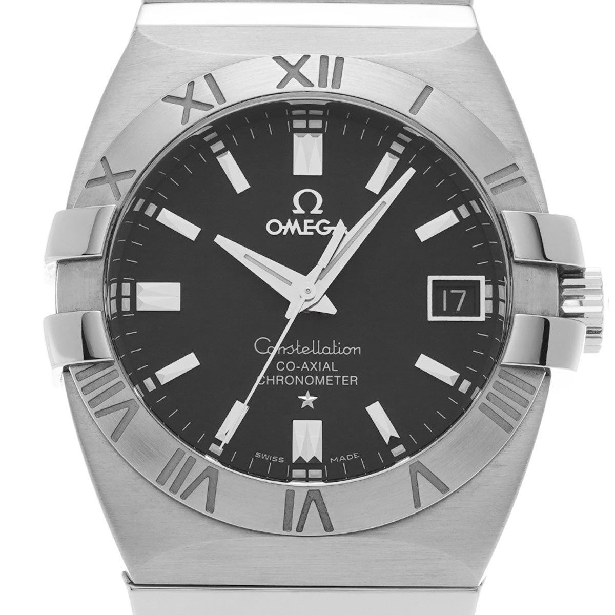 Constellation Double Eagle Co-Axial 1501.51 Black OMEGA Men's [Pre-Owned].