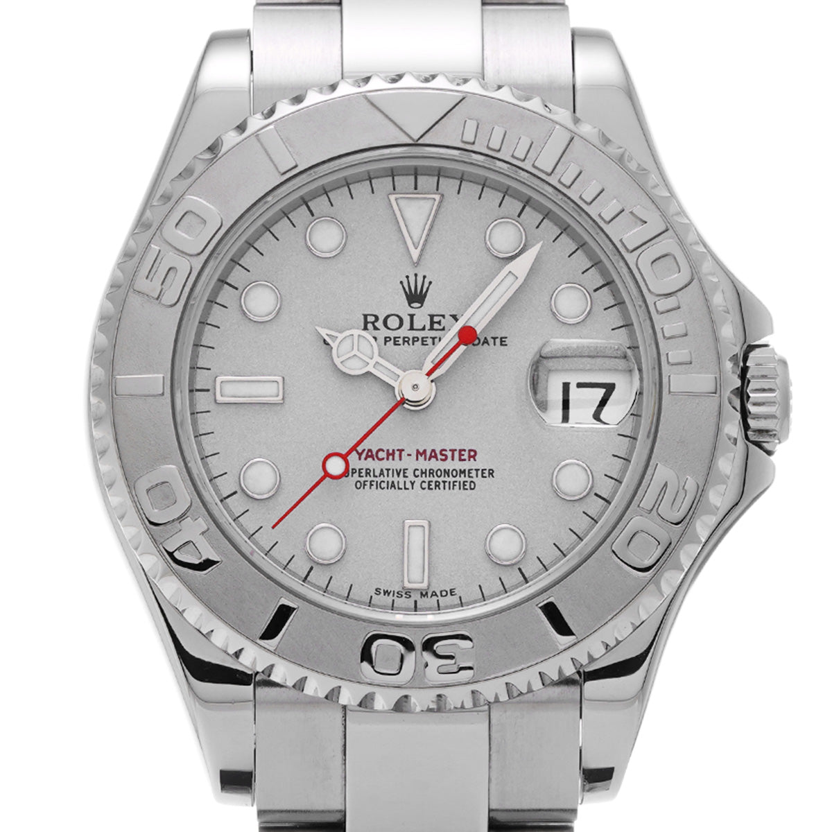 Yacht-Master Boys 168622 Y (manufactured circa 2002) Gray ROLEX Unisex [Pre-Owned].