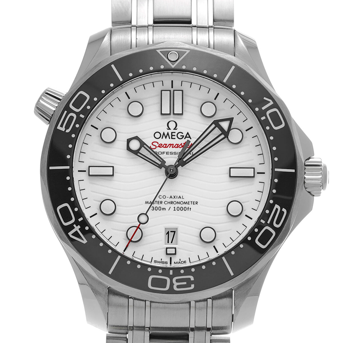 Seamaster Diver 300 Co-Axial Master Chronometer 210.30.42.20.04.001 White OMEGA Mens [Pre-Owned].