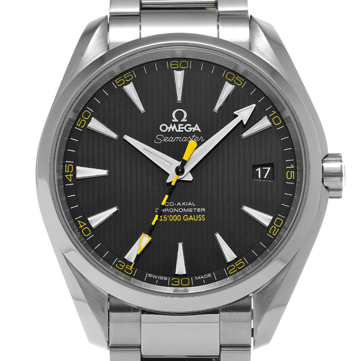 Seamaster Aqua Terra Co-Axial 15,000 gauss 231.10.42.21.01.002 Black OMEGA Men's [Pre-Owned].