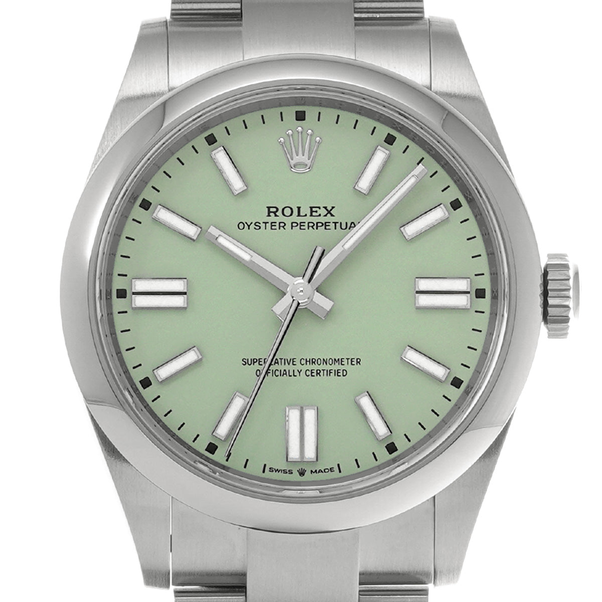 134300 Oyster Perpetual 41 Random Serial Pistachio ROLEX Men's [New]