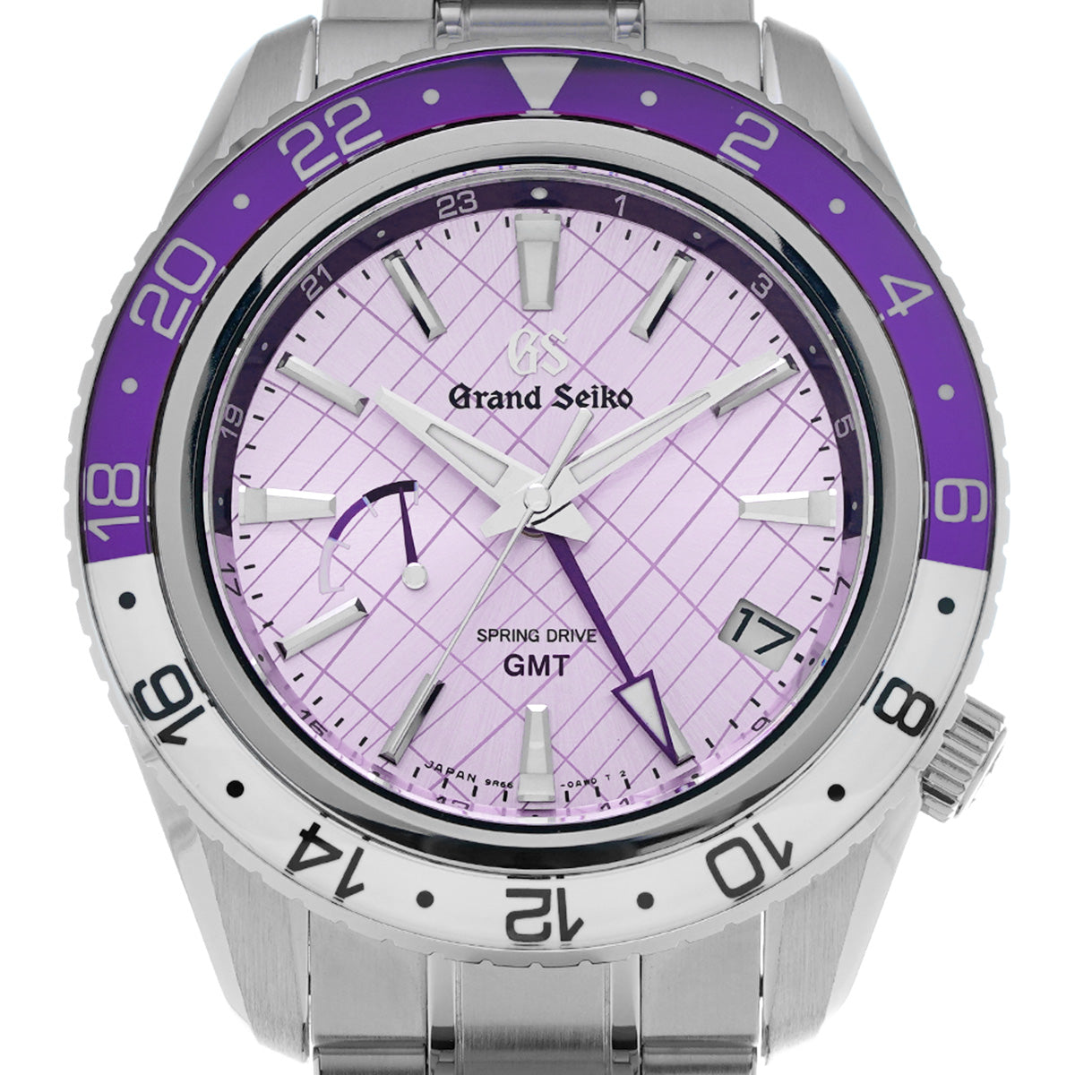 Sport Collection Spring Drive GMT SBGE313 Purple Grand Seiko Men's [New]