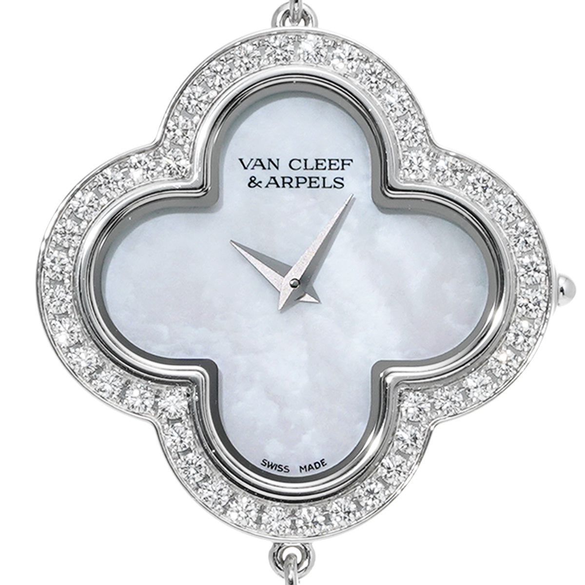 Alhambra Small Model VCARO8OF00 White MOP Van Cleef &amp; Arpels Ladies [Pre-owned]