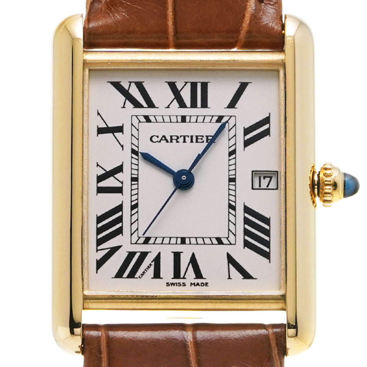 Tank Louis Cartier LM W1529756 Silver CARTIER Ladies [Pre-owned]