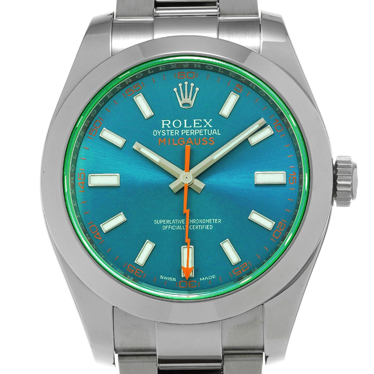 Milgauss 116400GV Random Serial Z-Blue ROLEX Men's [Pre-Owned].