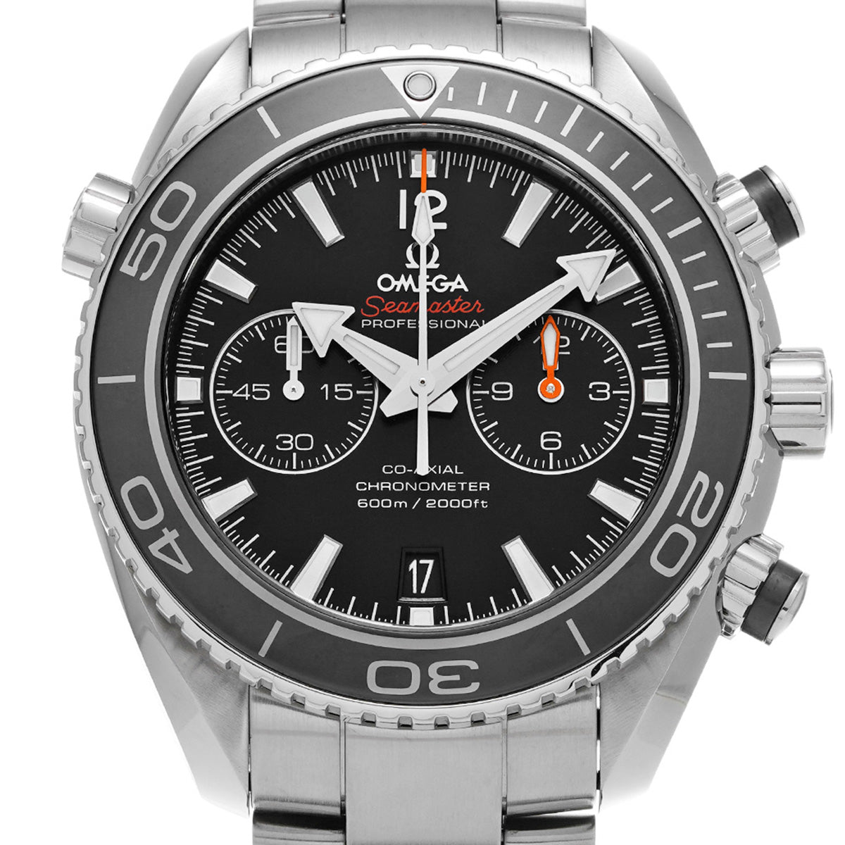 Seamaster Planet Ocean 600 Co-Axial Chronograph 232.30.46.51.01.001 Black OMEGA Men's [Pre-Owned].