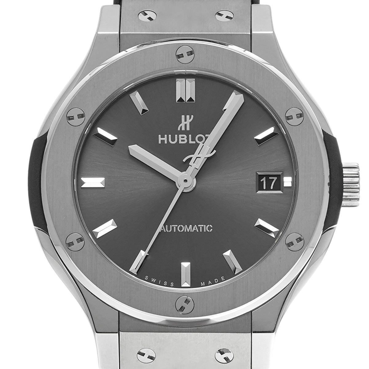 Classic Fusion Titanium Racing Gray 565.NX.7071.LR Gray HUBLOT Men's [pre-owned]