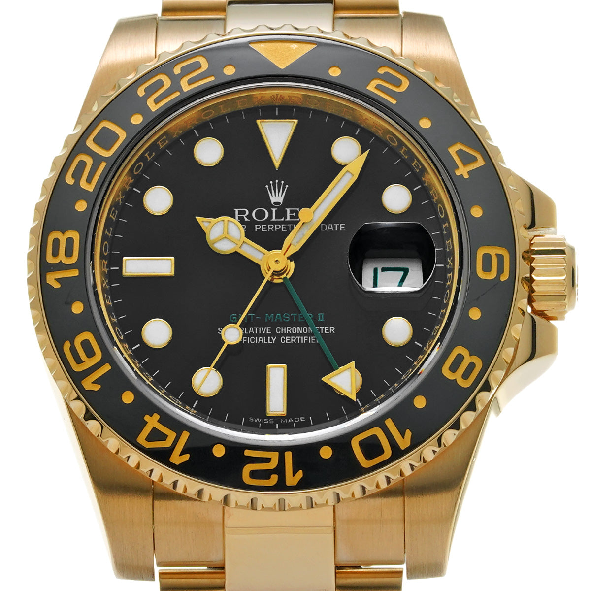 GMT Master II 116718LN M No. (manufactured around 2007) Black ROLEX Men's [Pre-Owned].