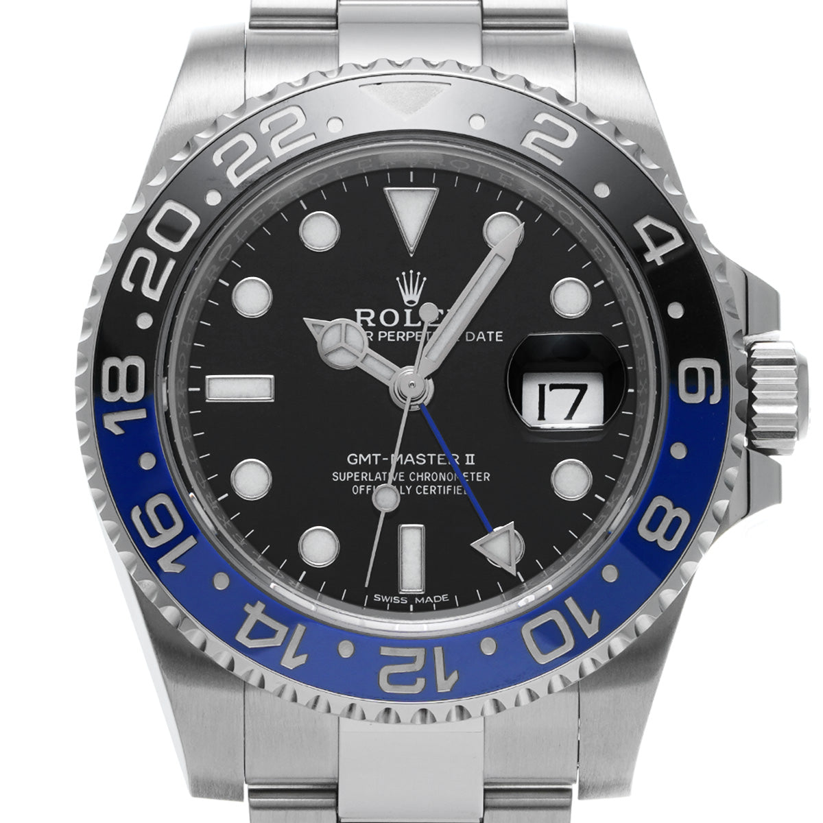 GMT Master II 116710BLNR Random Serial Black ROLEX Men's [Pre-Owned].