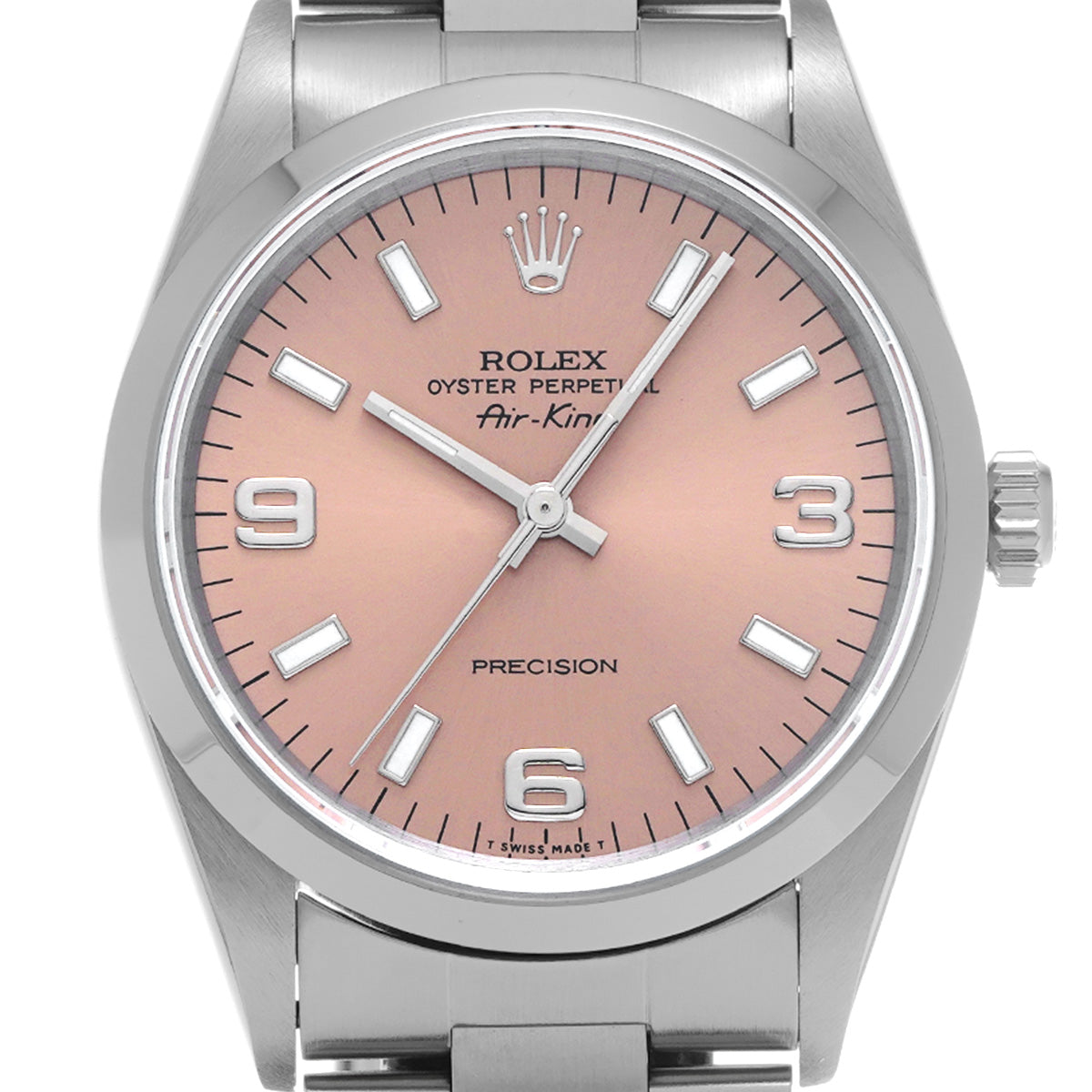 Air-King 14000 U (manufactured circa 1997) Pink ROLEX Men's [Pre-owned].