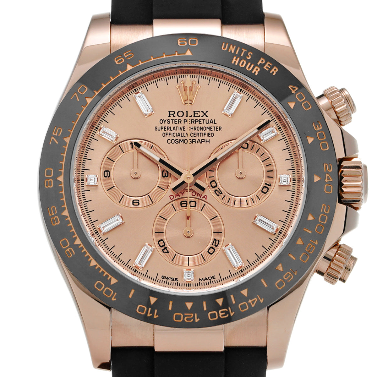Cosmograph Daytona 116515LNA Random Serial Ros/Diamond ROLEX Men's [Pre-Owned].