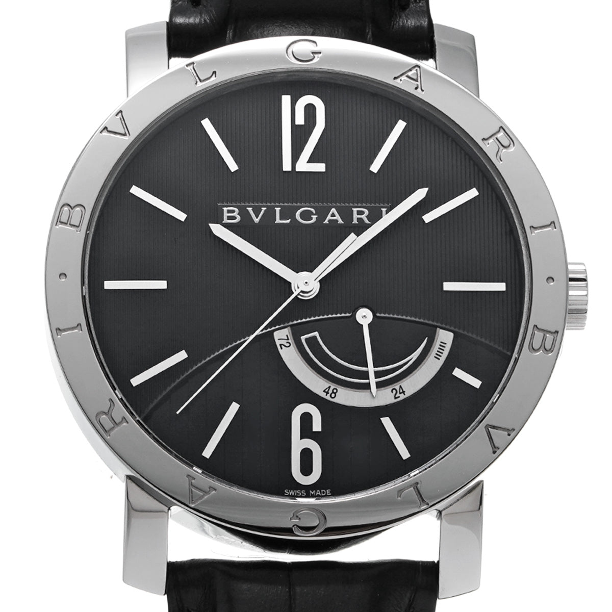 Bulgari Bulgari BB41SL Black BVLGARI Men's [Pre-owned].