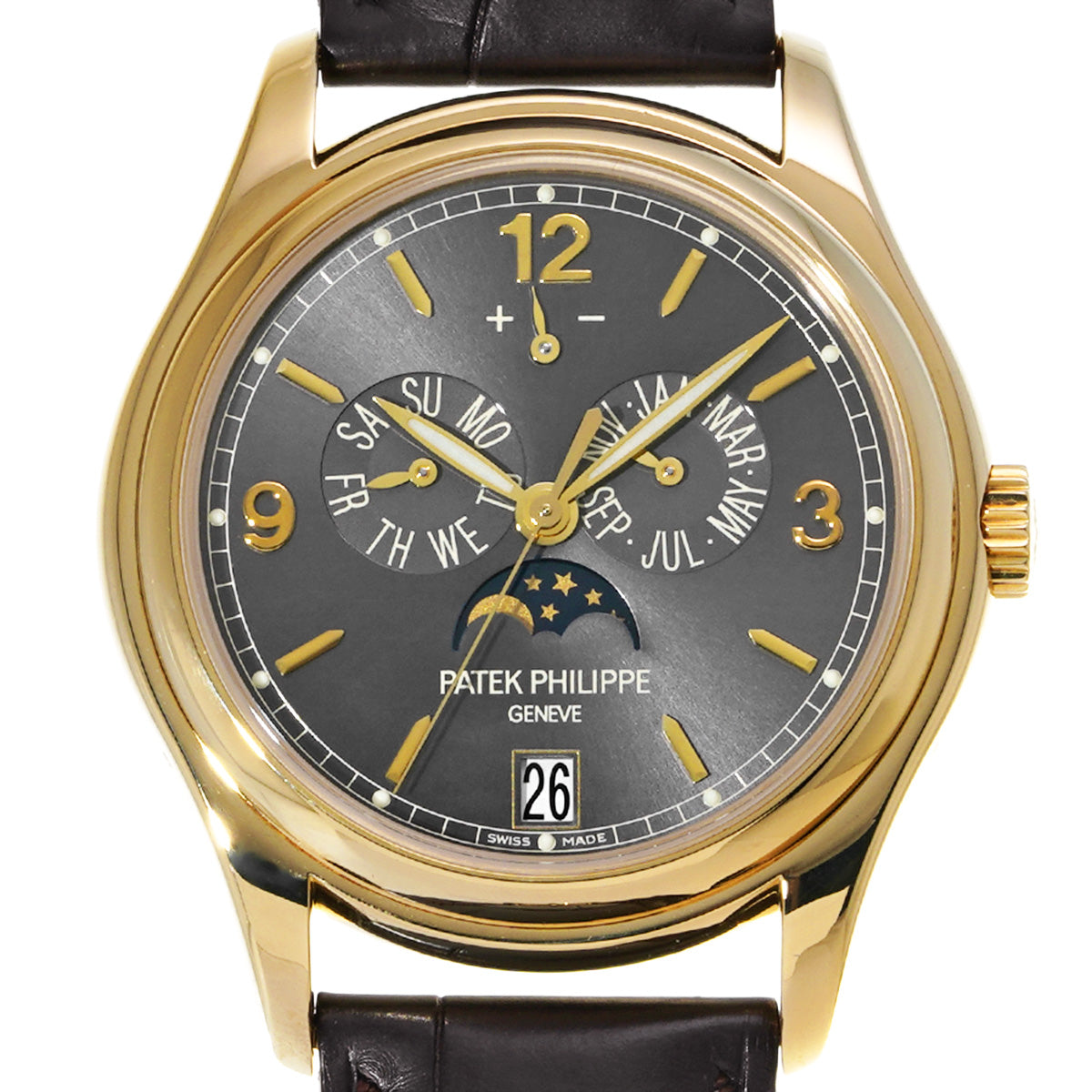 Annual Calendar 5146J-010 Gray PATEK PHILIPPE Men's [Pre-Owned].