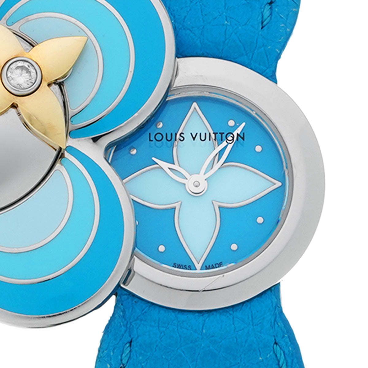 Vivienne Bijoux Secret Q1K0J1 Blue LOUIS VUITTON Ladies [Pre-owned].