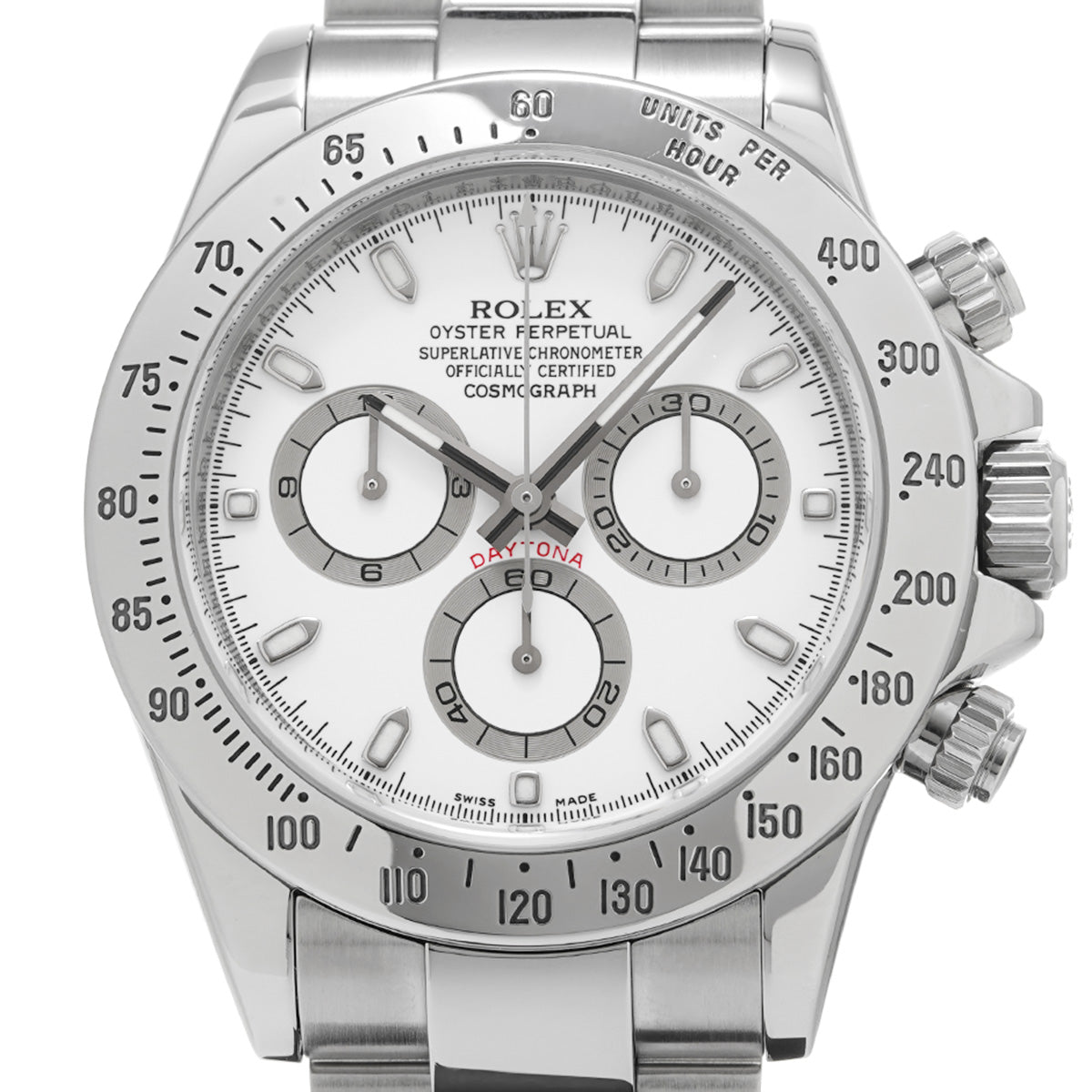 Cosmograph Daytona 116520 V (manufactured around 2008) White ROLEX Men's [Pre-Owned].