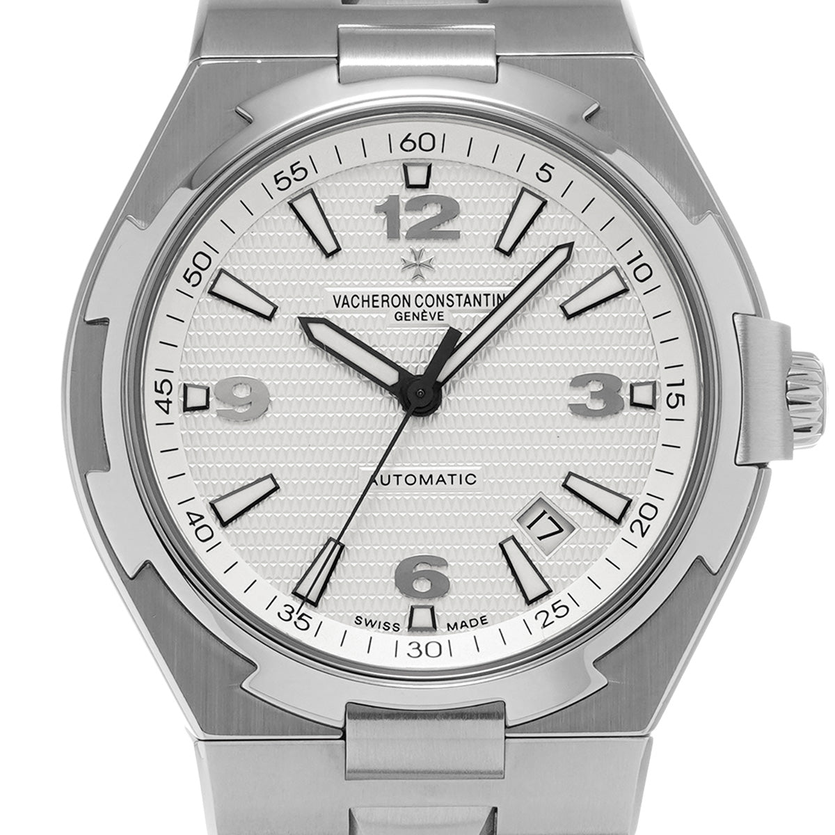 47040/B01A-9093 Overseas Large Size Silver VACHERON CONSTANTIN Men's [Pre-owned].