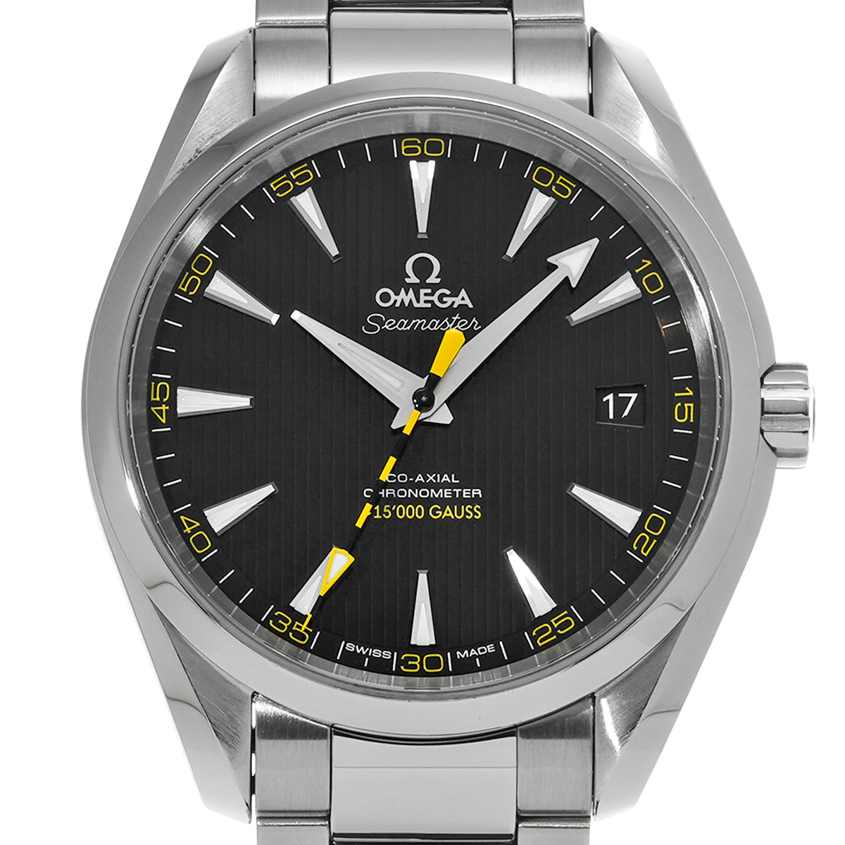 Seamaster Aqua Terra Co-Axial 15,000 gauss 231.10.42.21.01.002 Black OMEGA Men's [Pre-Owned].