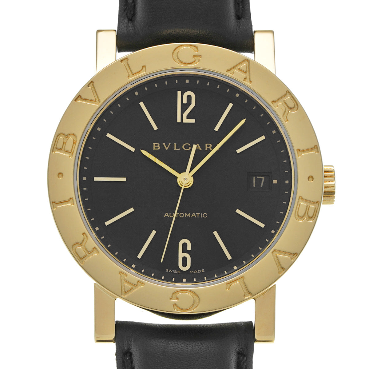 Bulgari Bulgari BB38GLAUTO Black BVLGARI Men's [Pre-owned].