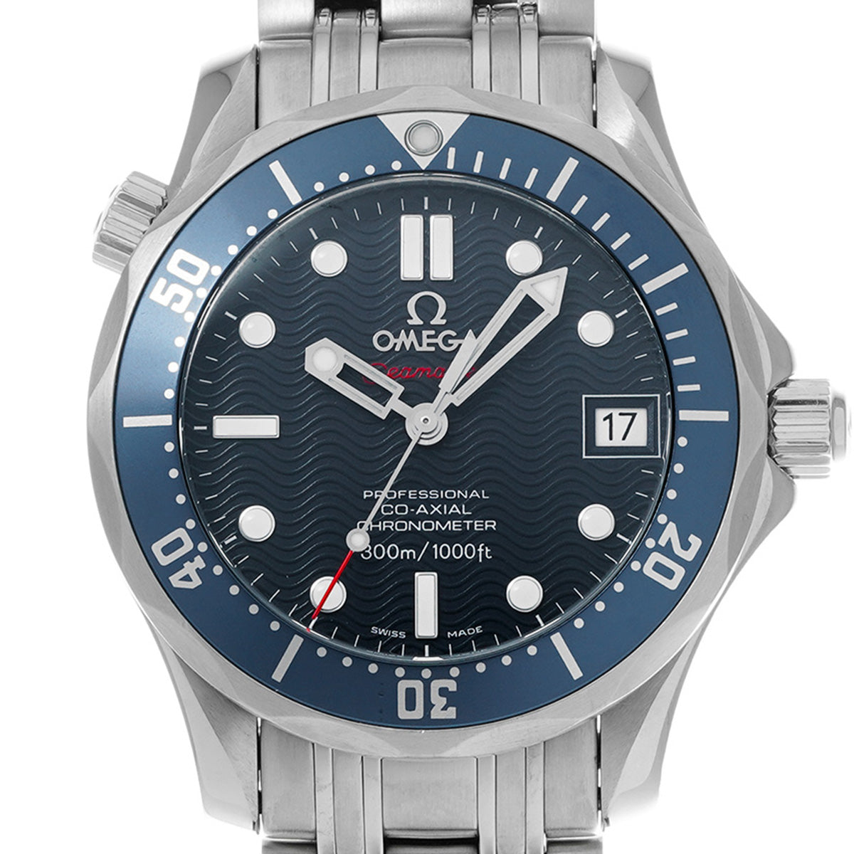 Seamaster Diver 300 Co-Axial 2222.80 Blue OMEGA Men's [Pre-Owned].