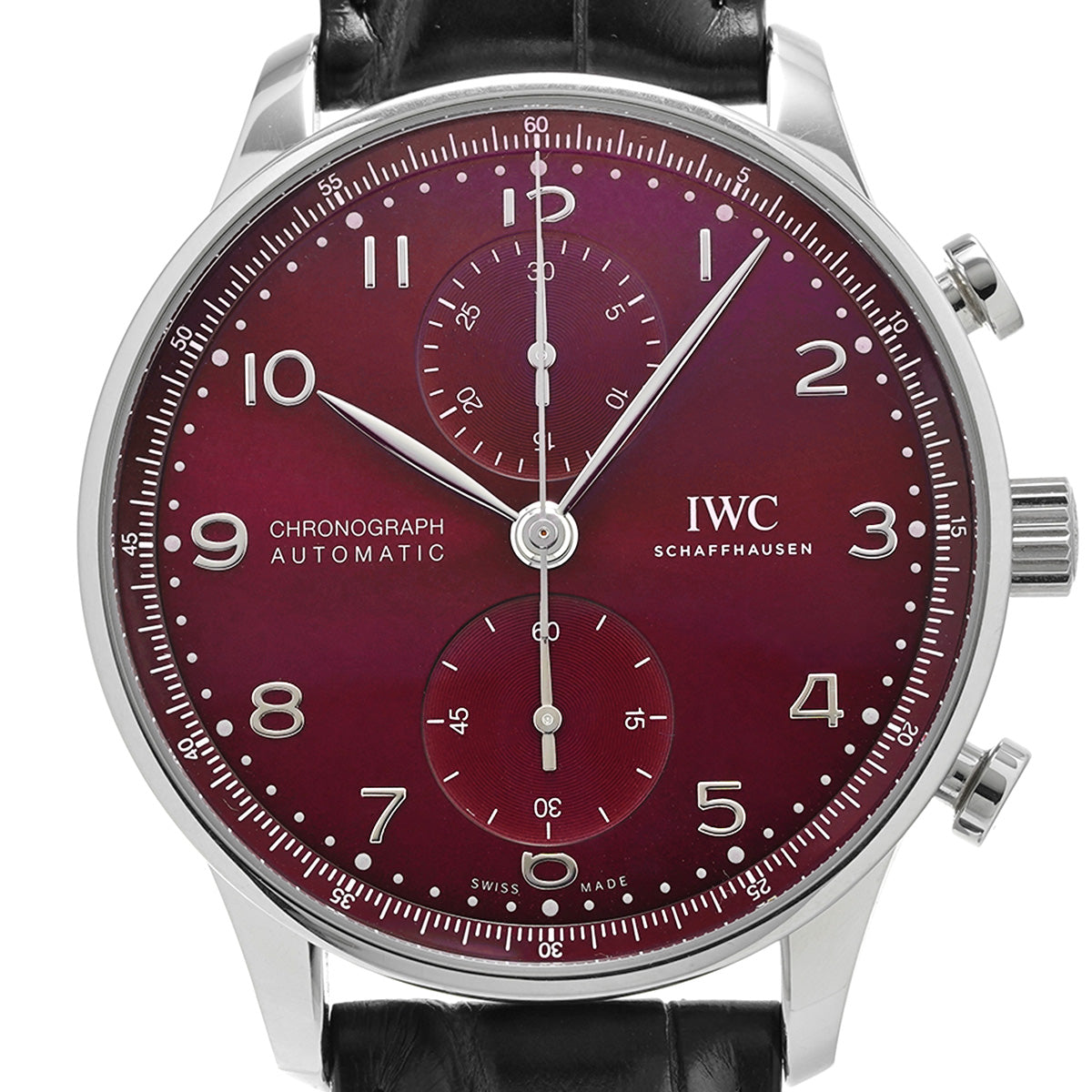 Portuguese Chronograph IW371616 Red IWC Men's [Pre-Owned].