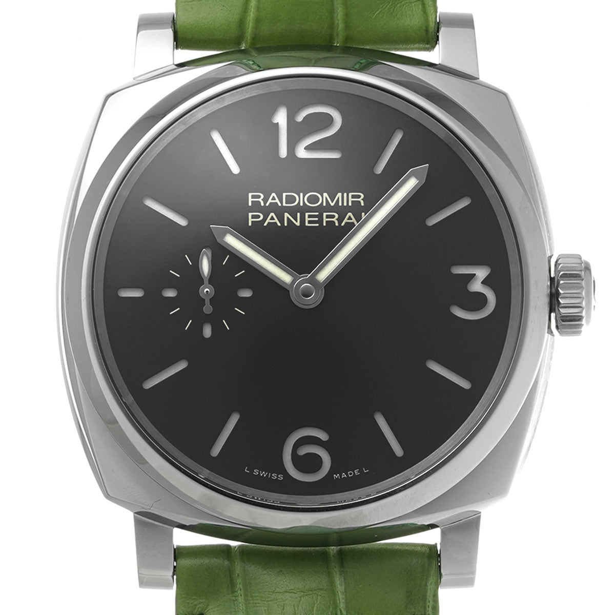 Radiomir 1940 3 Days Acciaio PAM00574 R (manufactured in 2015) Black PANERAI Men's [Pre-Owned].