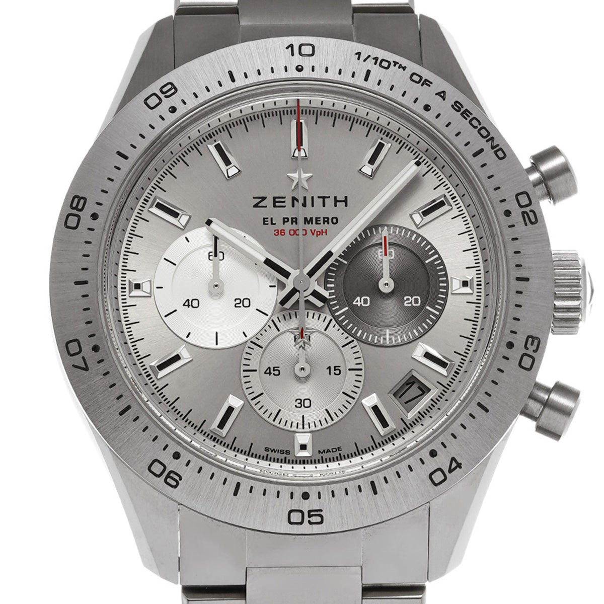 Chronomaster Sport Titanium 95.3100.3600/39.M3100 Gray ZENITH Men's [Pre-Owned]