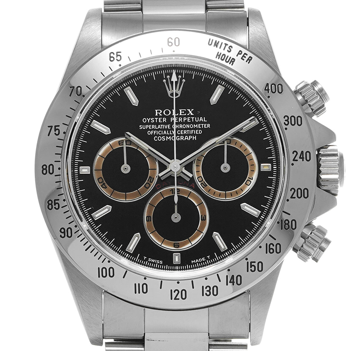 Cosmograph Daytona Brown Eye 16520 S9 (manufactured circa 1993) Black ROLEX Men's [Pre-Owned].