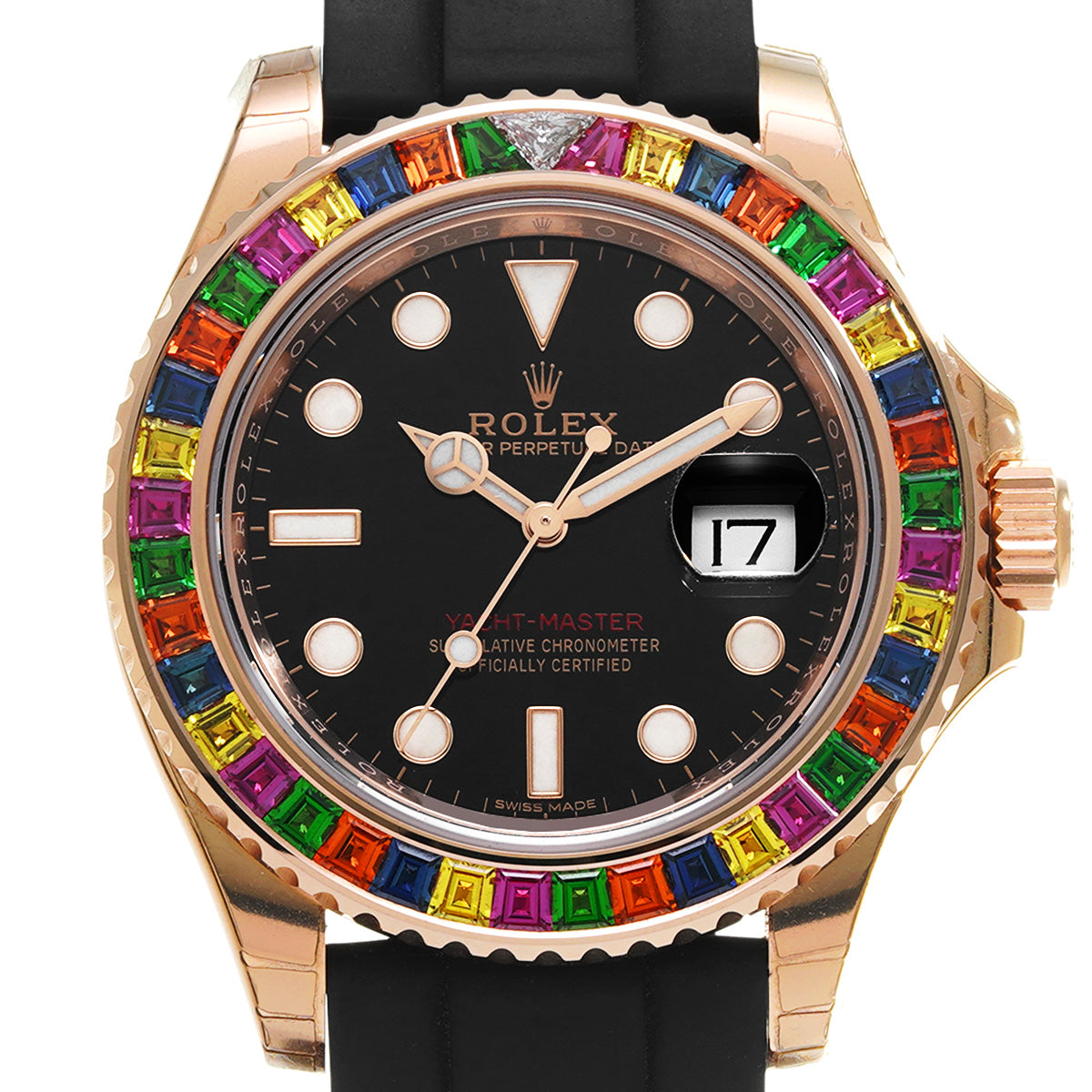 Yacht-Master 40 Candy 116695SATS Random Serial Black ROLEX Men's [Pre-Owned].